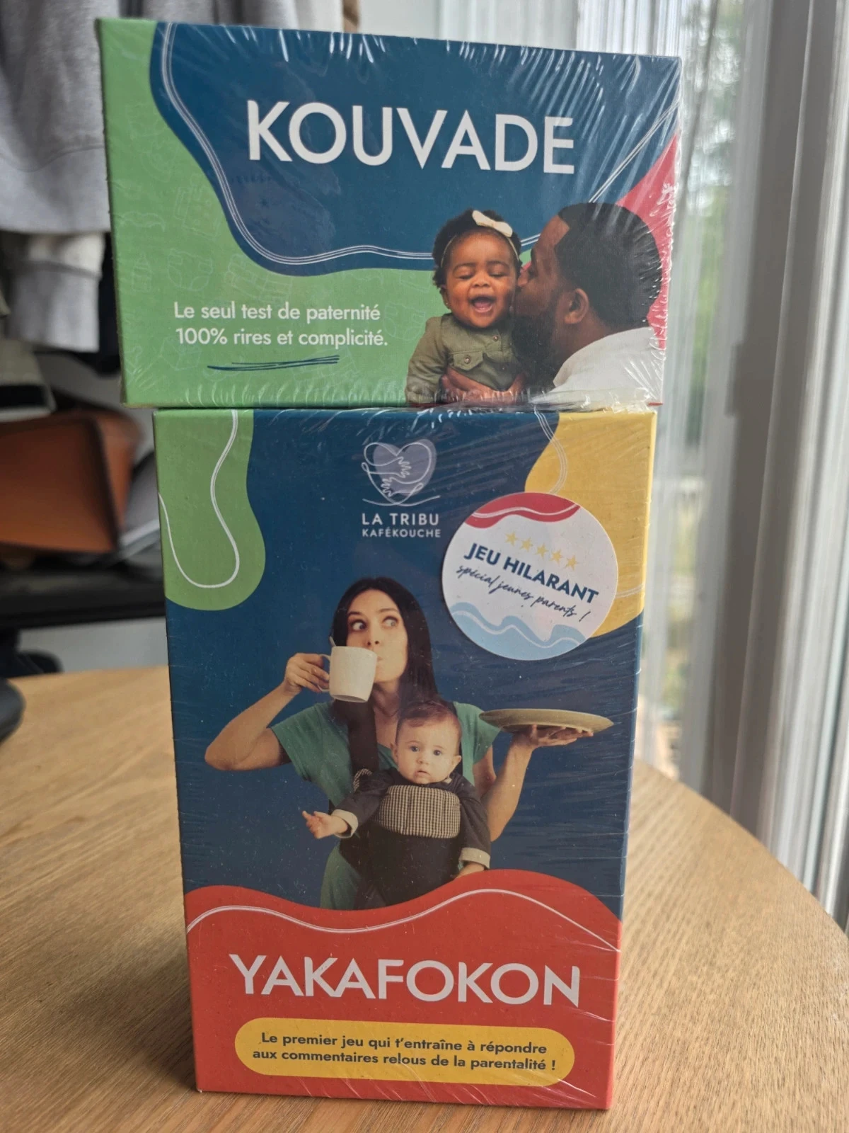 Lot 2 jeux Yakafokon et Kouvade - La Tribu Kafékouche